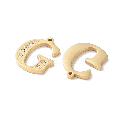 Real 14K Gold Plated 304 Stainless Steel Pendants STAS-L022-157G-G-1