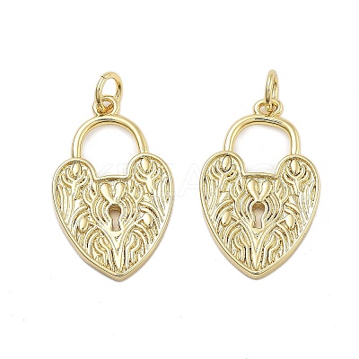 Brass Pendants KK-Q006-05G-1