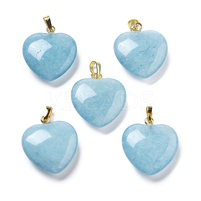 Dyed White Jade Jade Pendants G-G956-B79-G-1