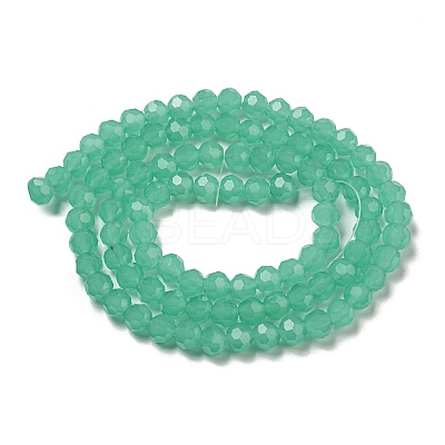 Imitation Jade Glass Beads Stands EGLA-A035-J6mm-D10-1