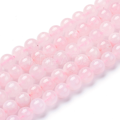 Natural Rose Quartz Beads Strands LS-G-T055-4mm-13-1