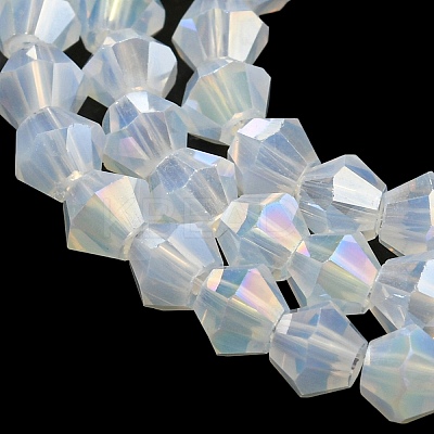 Imitation Jade Electroplate Glass Beads Strands LS-EGLA-A039-J2mm-B05-1