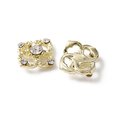 Alloy Rhinestone Cabochons MRMJ-WH0077-044B-1
