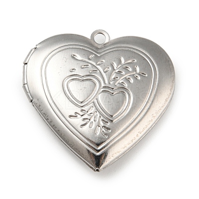 Non-Tarnish 304 Stainless Steel Locket Pendants LS-STAS-Q253-02P-03-1