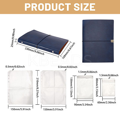 PVC Card Photo Albums AJEW-WH0596-186B-1