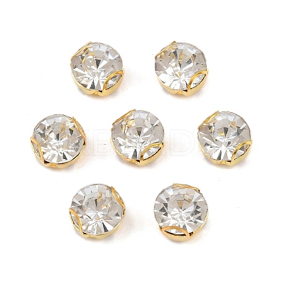Flat Round Sew on Rhinestone Montee Beads STAS-B107-01E-01G-1