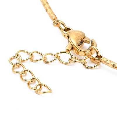 Ion Plating(IP) 304 Stainless Steel Necklaces STAS-D084-31G-1