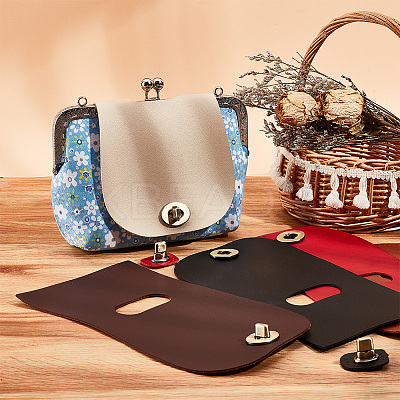 5Pcs 5 Colors Imitation Leather Bag Cover FIND-PH0006-67-1