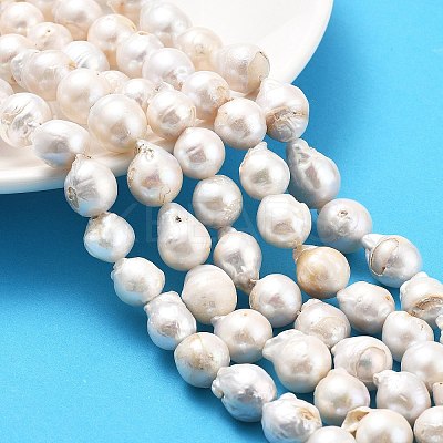 Natural Nucleated Pearl Beads Strands PEAR-B004-15B-02B-1