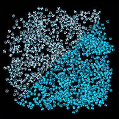 11/0 Luminous Glass Seed Beads LUMI-PW0001-186A-10-1