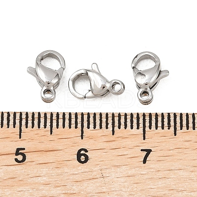 Tarnish Resistant 316 Surgical Stainless Steel Lobster Claw Clasps 316-XX01-1