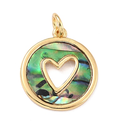 Real 18K Gold Plated Brass Pendants KK-G402-33G-1
