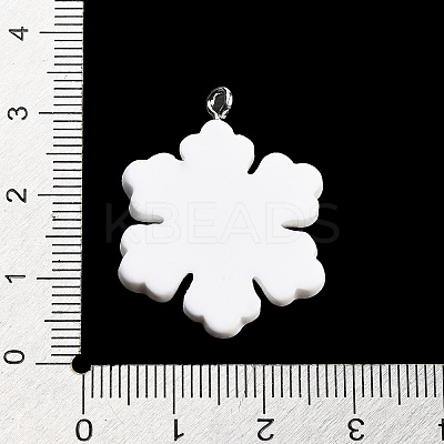 Christmas Theme Opaque Resin Pendants RESI-F054-A10-1