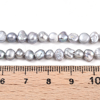Natural Cultured Freshwater Pearl Beads Strands PEAR-N014-04I-1