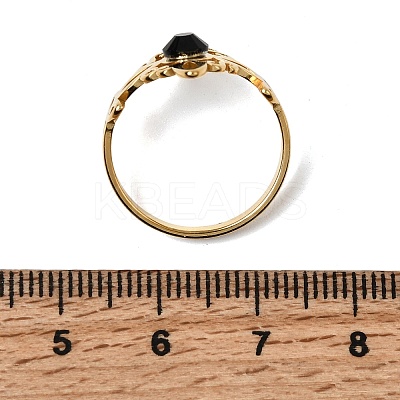 304 Stainless Steel Finger Rings RJEW-H265-01G-1