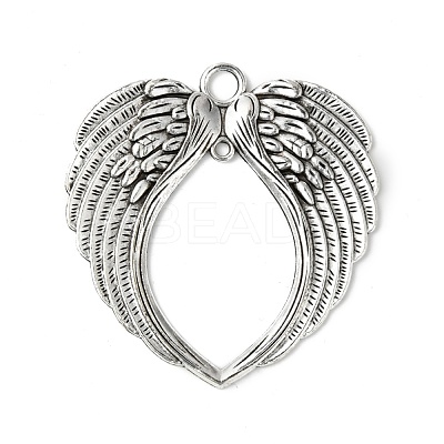 Alloy Wing Links Connectors FIND-WH0100-73AS-1