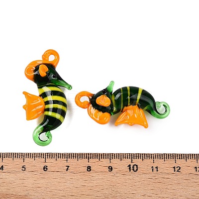 Handmade Lampwork Pendants LAMP-A004-02I-1
