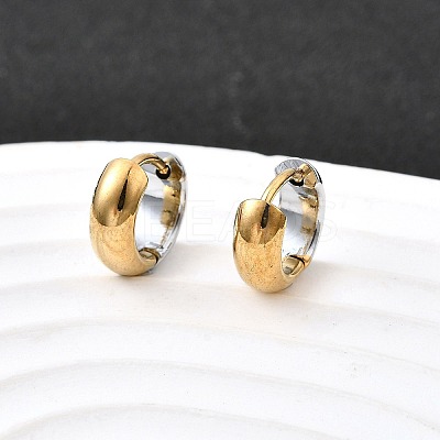 304 Stainless Steel Hoop Earrings LS-EJEW-Z123-01A-GP-1