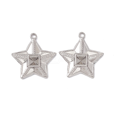 Non-Tarnish 304 Stainless Steel Pendants STAS-K242-12P-1