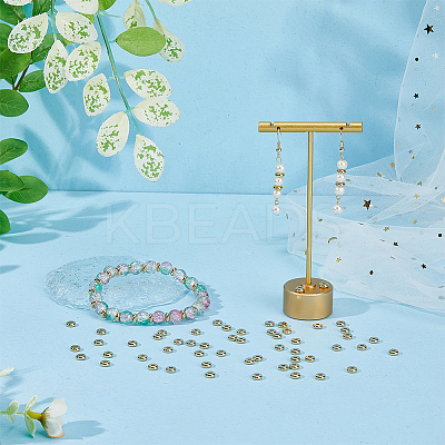80Pcs 304 Stainless Steel Spacer Beads STAS-DC0015-27-1