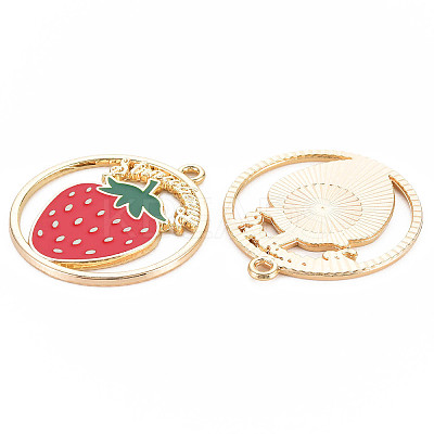 Alloy Enamel Pendants LS-ENAM-S126-102-NR-1