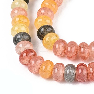 Glass Beads Strands X-GLAA-N059-5x8mm-31-1