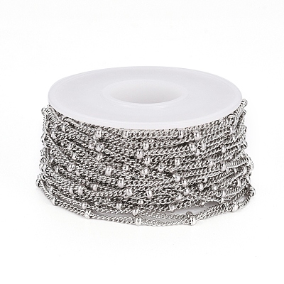 Tarnish Resistant 304 Stainless Steel Twisted Chains CHS-H007-07P-1