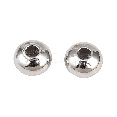 316 Surgical Stainless Steel Beads STAS-G382-01P-1