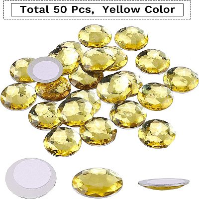 Self-Adhesive Acrylic Rhinestone Stickers DIY-FG0001-21E-1