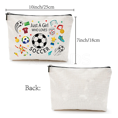 Polycotton Canvas Stroage Bags ABAG-WH0029-065-1