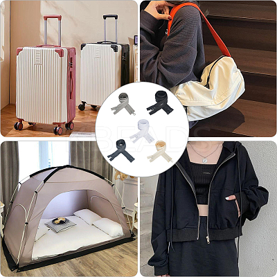 10Pcs 5 Colors Garment Accessories FIND-CY0001-42B-1