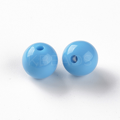 Opaque Acrylic Beads MACR-S370-C12mm-8-1