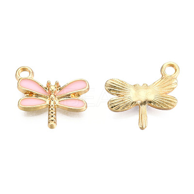 Light Gold Plated Alloy Charms ENAM-T009-02E-1