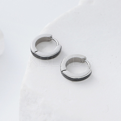 304 Stainless Steel Hoop Earrings XQ3729-1