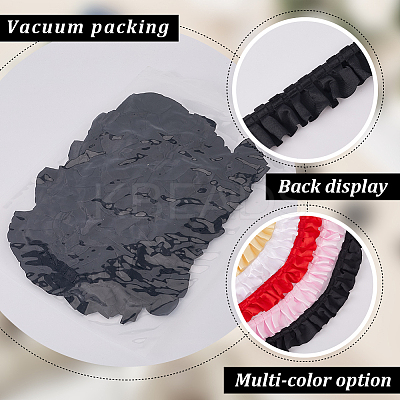 10M Polyester Ruffled Trimming OCOR-GF0004-57E-1