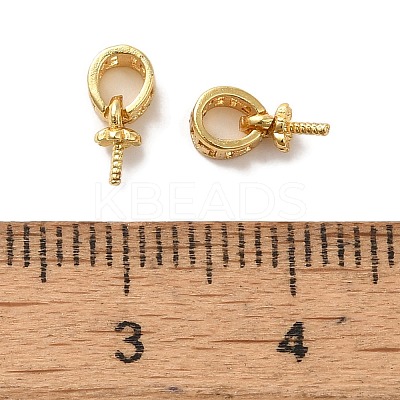 Brass Peg Bails KK-C072-03C-G-1