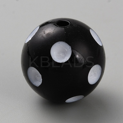 Acrylic Beads LS-MACR-WH20003-02D-1