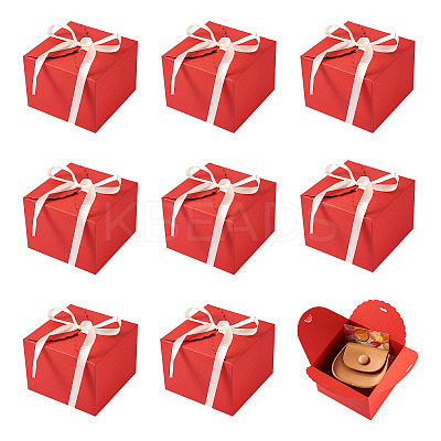 10Sets Square Paper Gift Boxes CON-TA0001-11C-1