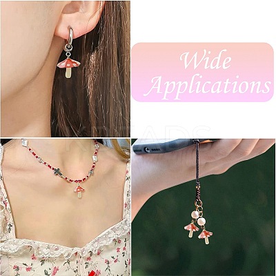 15Pcs 3 Styles Plastic Pendants KY-CJ0002-13-1