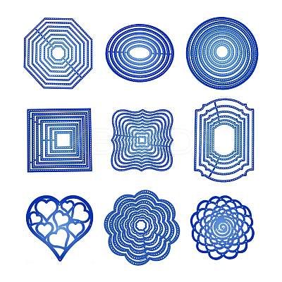 Frame Metal Cutting Dies Stencils DIY-BC0010-39-1