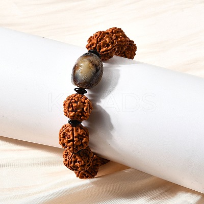 Bodhi King Kong Beaded Stretch Bracelets BJEW-M110-04A-1