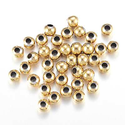 Round Ion Plating(IP) 304 Stainless Steel Beads STAS-F105-03-8mm-1
