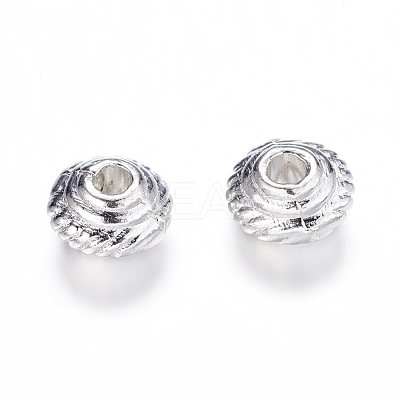 Tibetan Silver Color Plated Spacer Beads K0NJX022-1