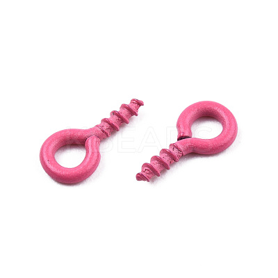Spray Painted Iron Screw Eye Pin Peg Bails IFIN-N010-002A-11-1