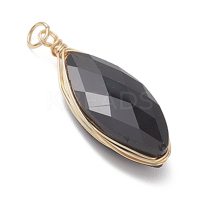 Glass Pendants PALLOY-JF04802-1