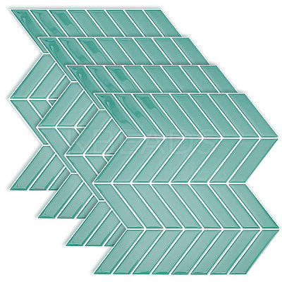 3D PET Self-Adhesive Waterproof Arrow Pattern Wall Sign Stickers DIY-WH0308-145-1