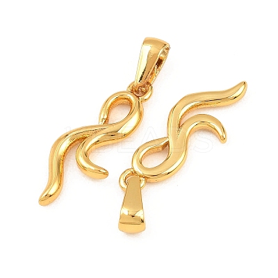 304 Stainless Steel Pendants STAS-P438-30G-1