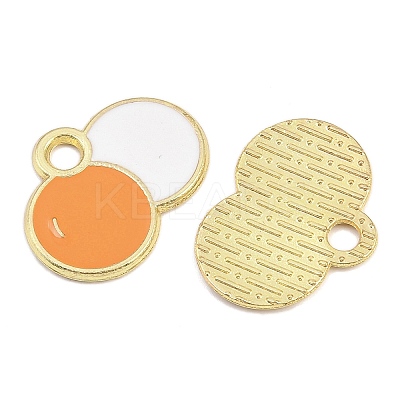 Alloy Enamel Pendants FIND-I065-01F-G-1