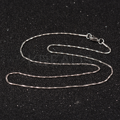 Tarnish Resistant 304 Stainless Steel Chain Necklaces NJEW-L427-10P-1
