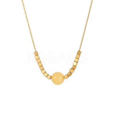 304 Stainless Steel Pendant Necklace for Women PP8102-4-1
